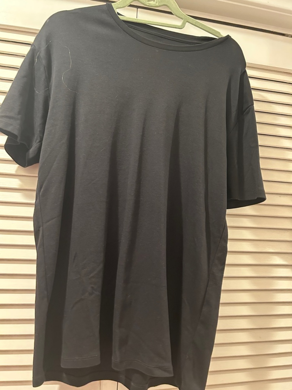 Men's Black Crew Neck Short Sleeve T-Shirt